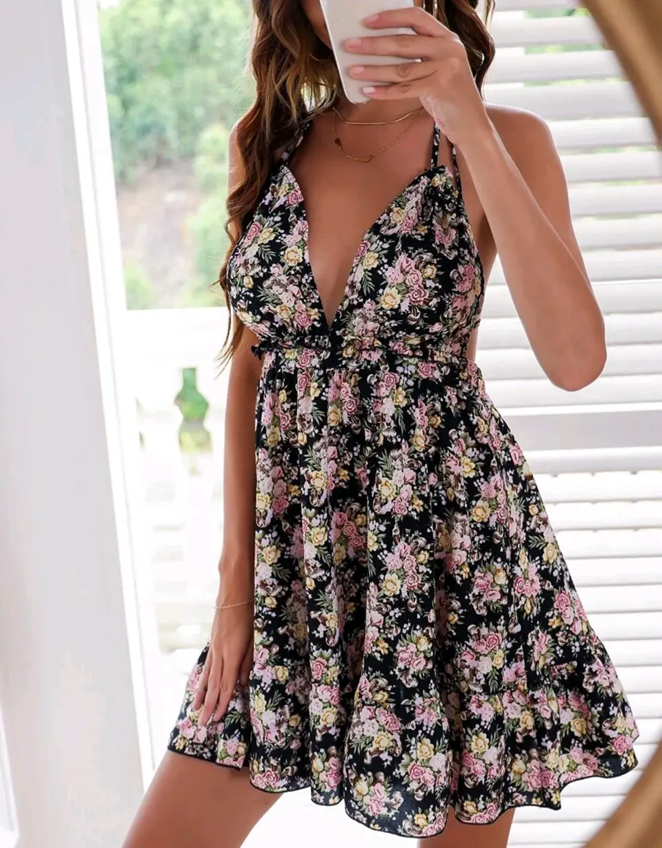 Vestido Bohemio Floral 1