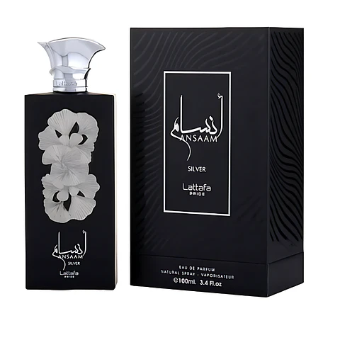 LATTAFA PRIDE ANSAAM SILVER EDP 100ML LATTAFA
