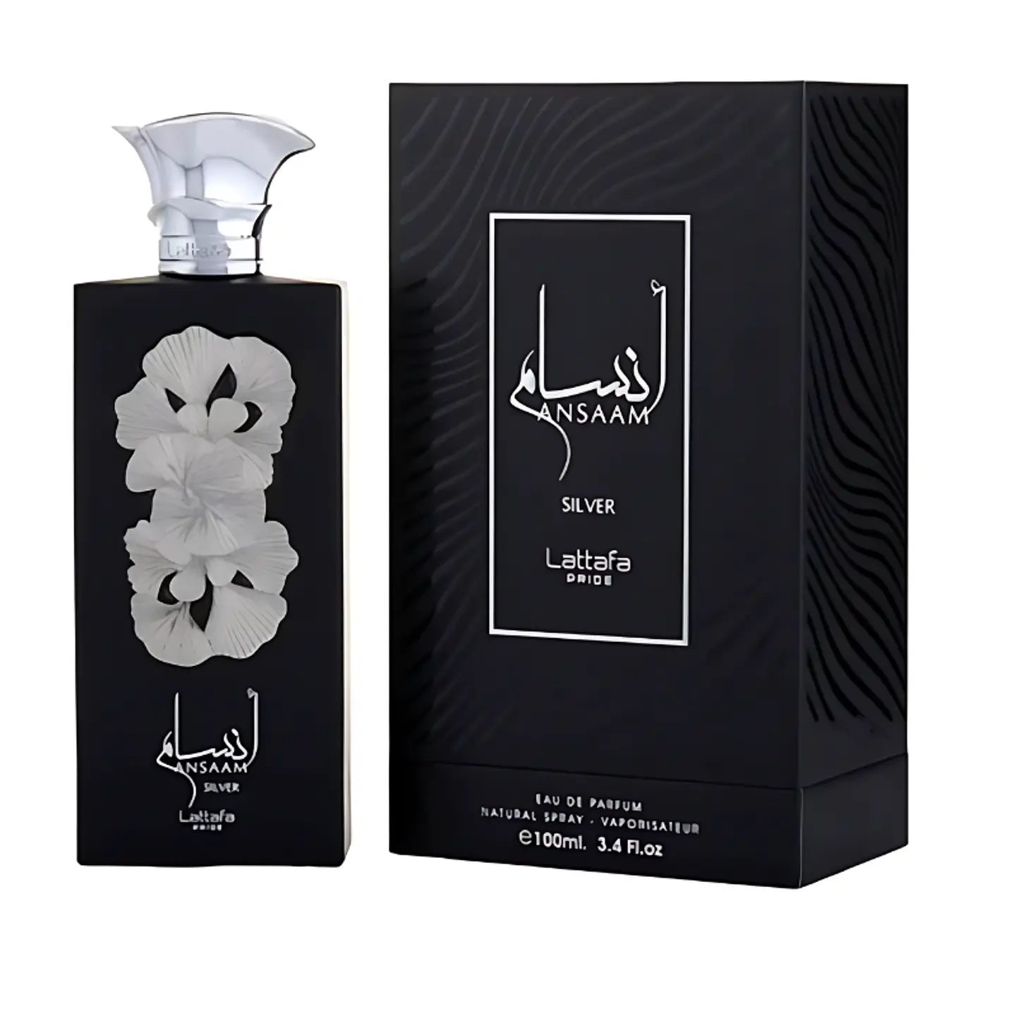 LATTAFA PRIDE ANSAAM SILVER EDP 100ML LATTAFA 1