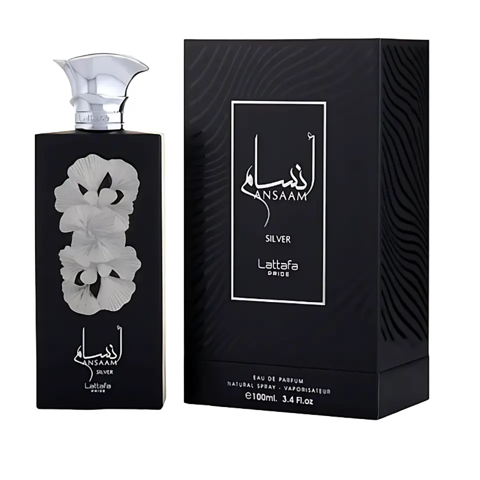 LATTAFA PRIDE ANSAAM SILVER EDP 100ML LATTAFA 1