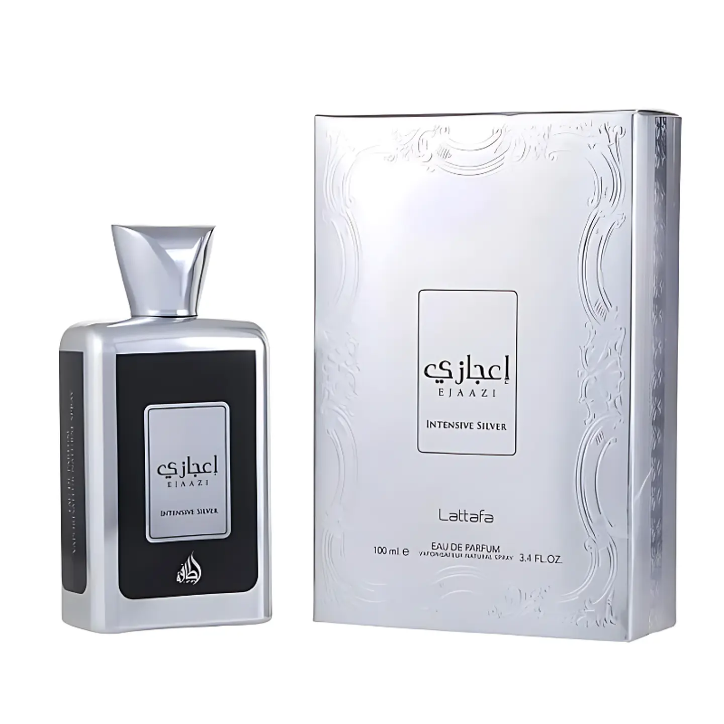 Lattafa Ejaazi Intnsive Silver Edp 100Ml Lattafa 1