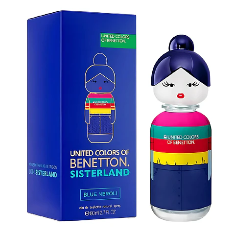 Benetton United Colors Sisterland Blue Neroli Edt 80 ml