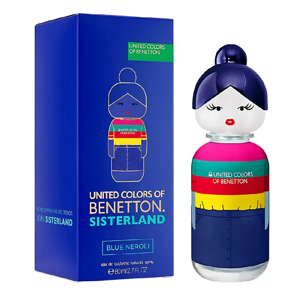 Benetton United Colors Sisterland Blue Neroli Edt 80 ml 1
