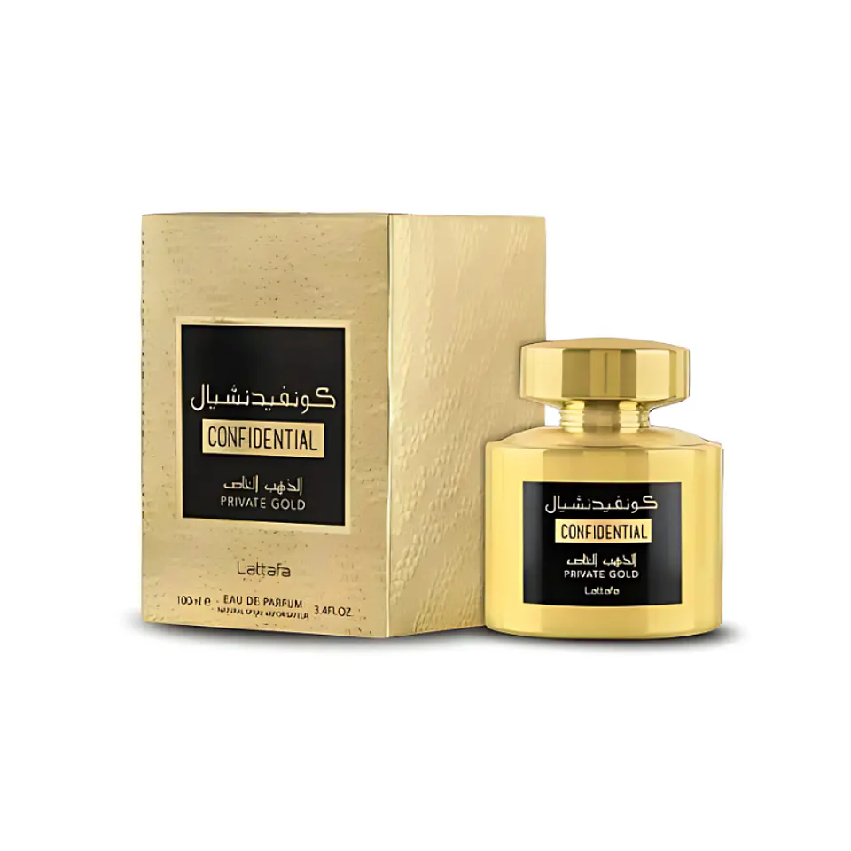 Lattafa Confidential Private Gold Edp 100Ml Lattafa 1