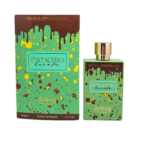 Anfar Pistacho Kunafa Dubai Chocolate Extrait De Parfum 80ml