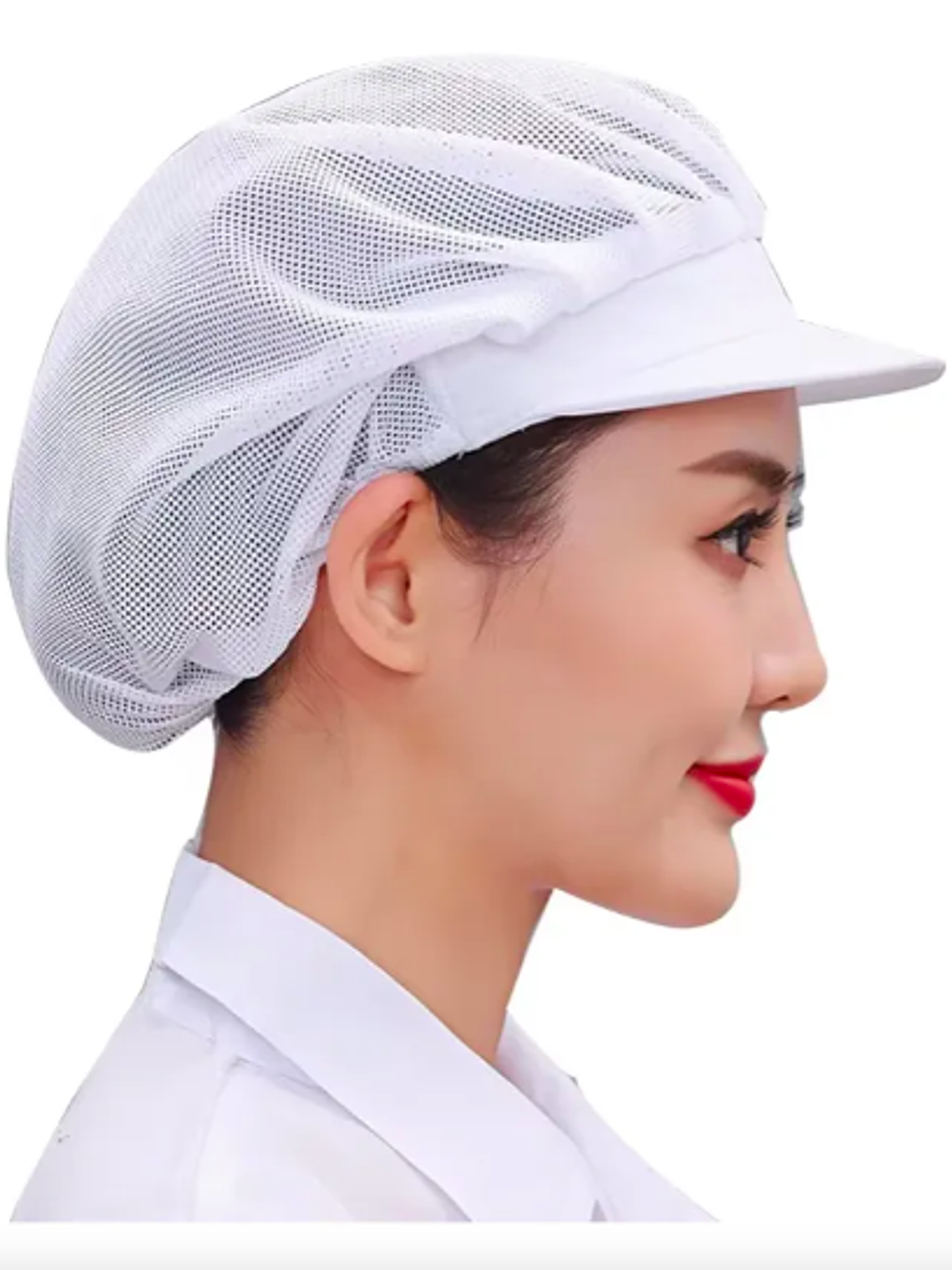 Gorra de Malla Profesional - Máxima Frescura e Higiene para Cocina 1