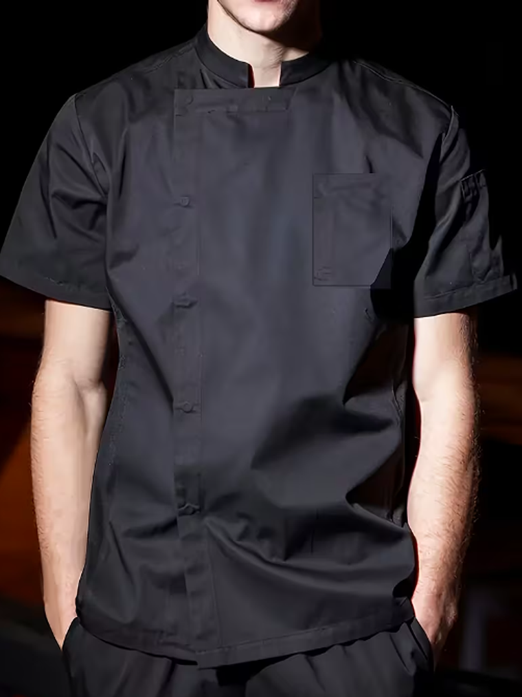 Chaqueta de Chef Summer Elegance - Estilo Profesional y Confort Térmico 2