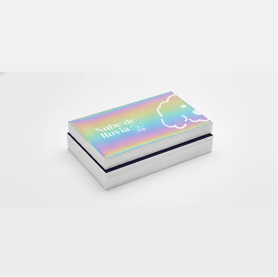 Tarjeta de Presentación Holográfica 1