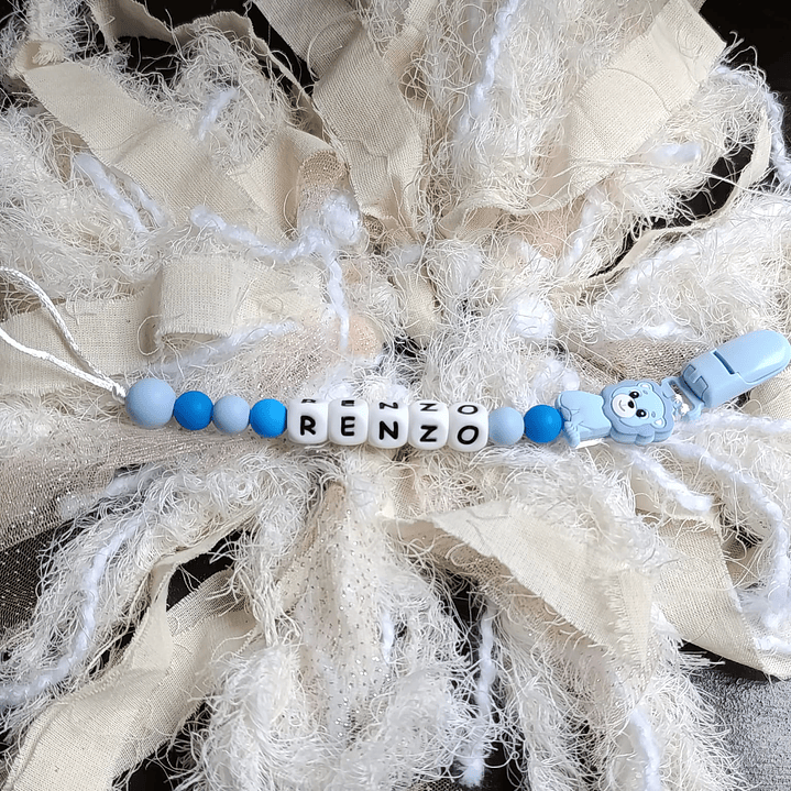 Portachupete personalizado broche plástico 6