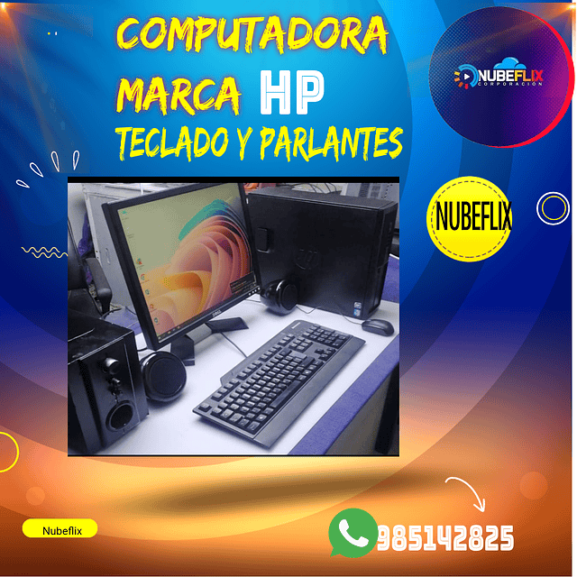 Computadora marca HP