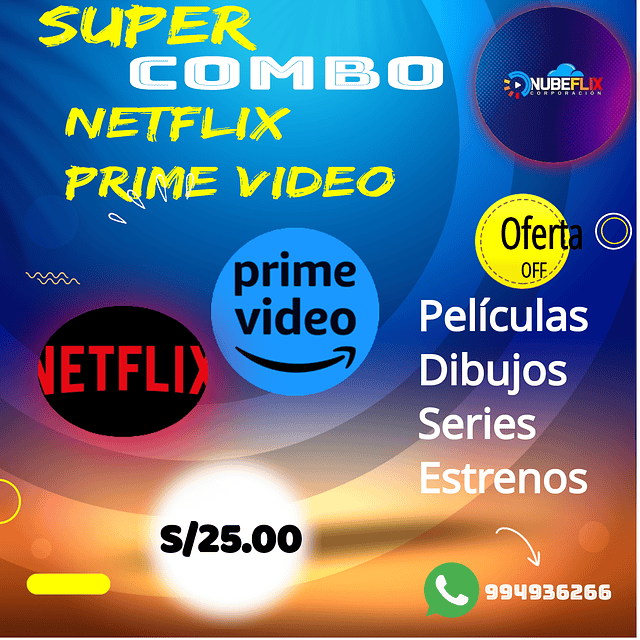 super combo amazon prime video