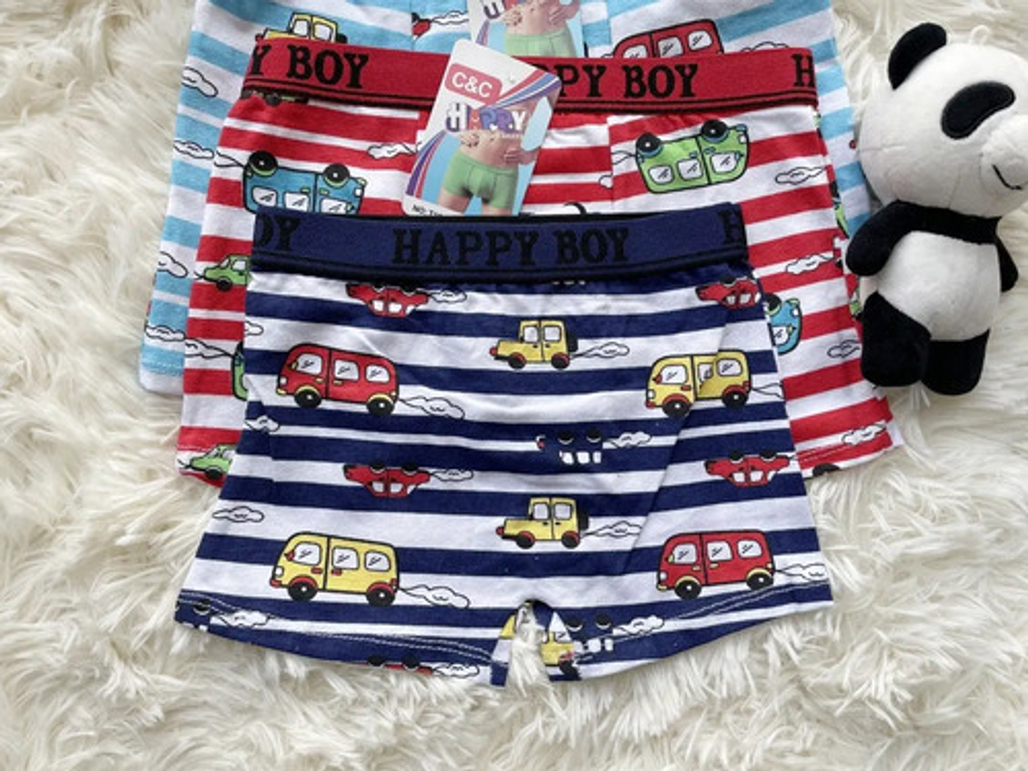 Pack 6 Bóxer Niños Algodón. Calzoncillo,2 Años A 10 Años 9