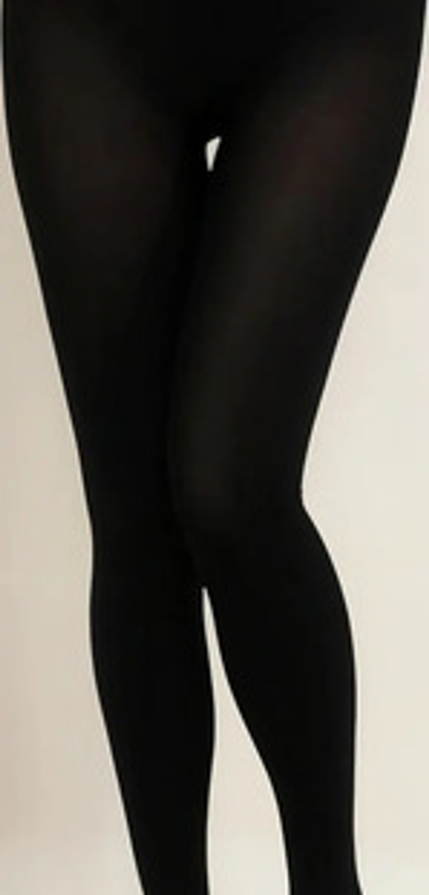 Pack 3 Panty Gruesa Elasticada 100 Denier Con Bambú 1