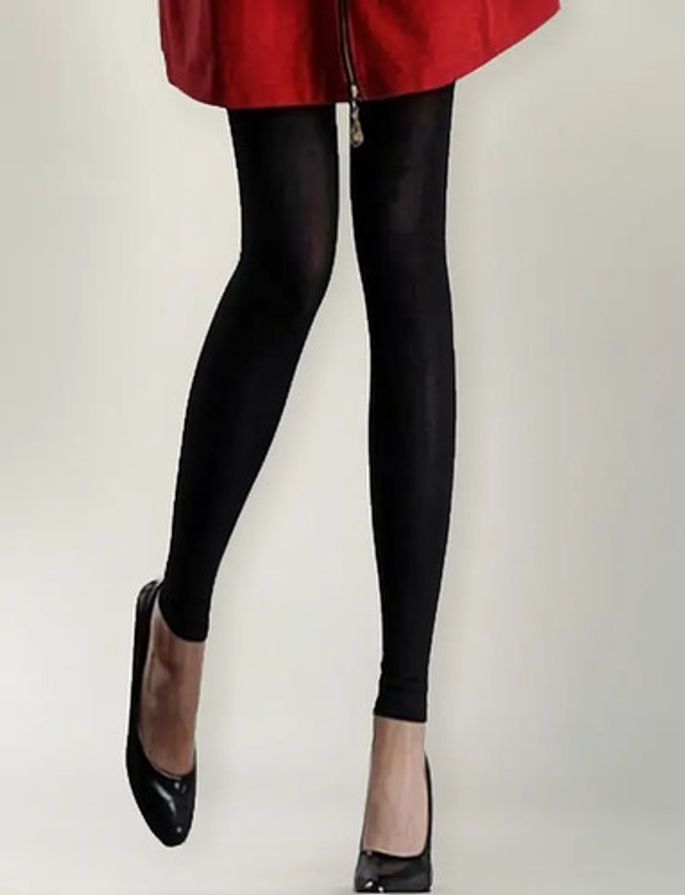 Pack 2 Calzas Polar Sin Costura Mujer. Muy Elasticadas.  1