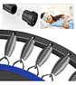 Trampolin Fitness Redondo Portátil Y Plegable, 42 Pulgadas 107cm Brincolin Ejercitador Adulto Y Niño Con Mango Ajustable Para Uso En Exteriores E Interiores, Capacidad De Peso 300 Kg - Miniatura 8