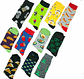 Pack12  Calcetines Diseños Variados Algodón Para Hombre - Miniatura 3