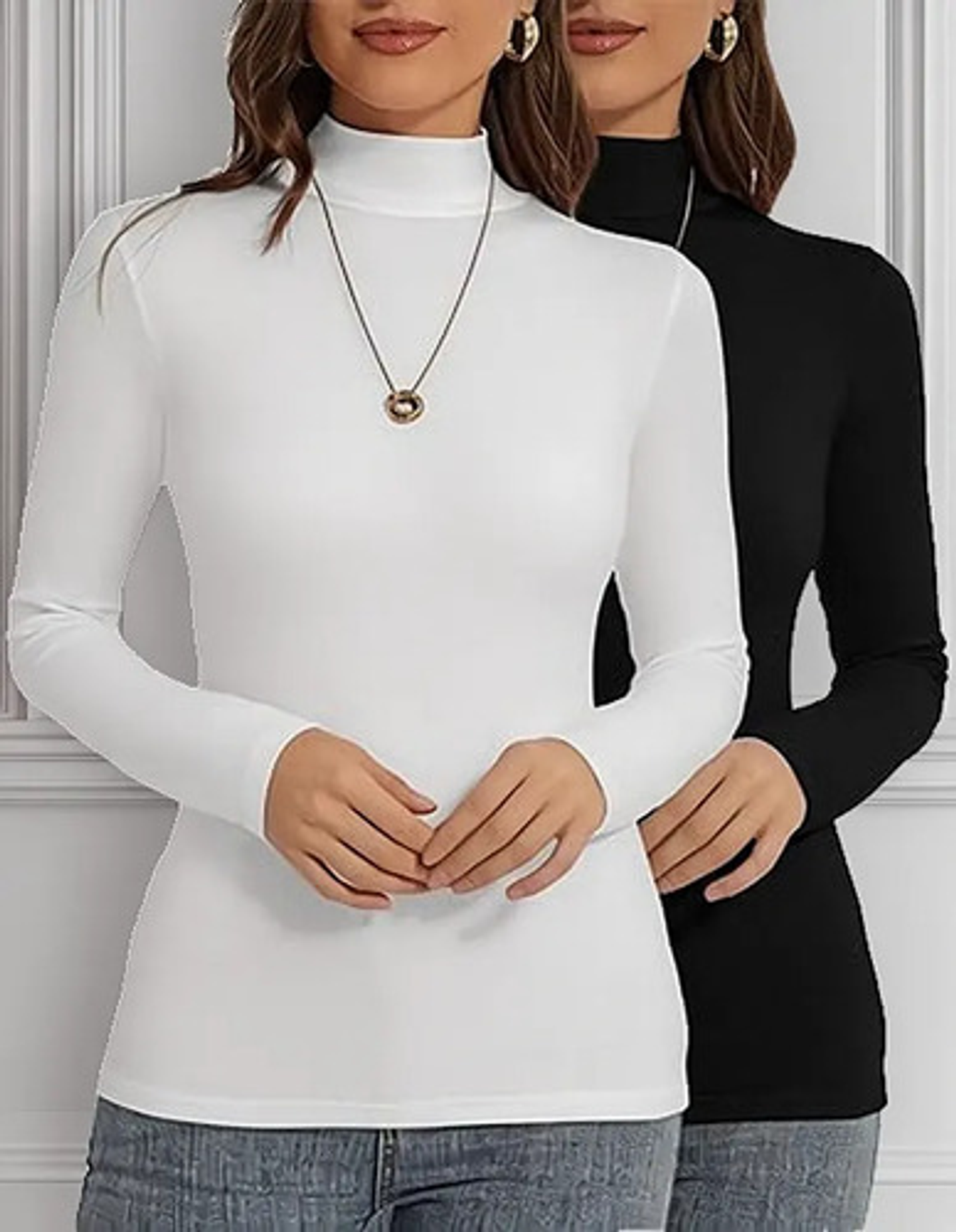 Pack 6 Camiseta Beatle Bambu-polar Liso Talla Especia 24219 1