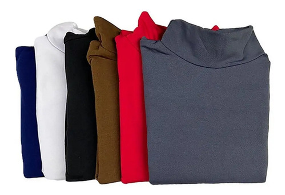 Pack 6 Camiseta Beatle Bambu-polar Liso Talla Especia 24219 12