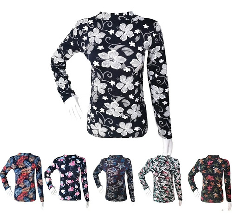 Pack 6 Camiseta Beatle Bambu-polar Liso Talla Especia 24219 20