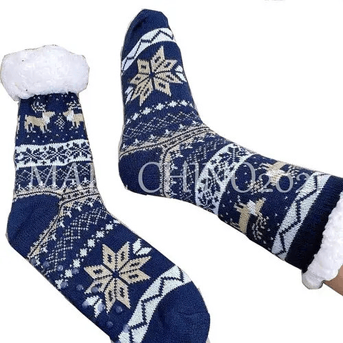 Pack 6 Calcetin Chiporro Antideslizante Para Homber 40-45