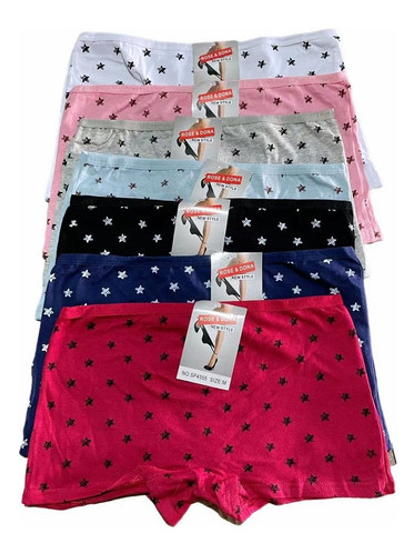 Pack 6 Calzones Pantaletas Mujer Lola Algodón 3