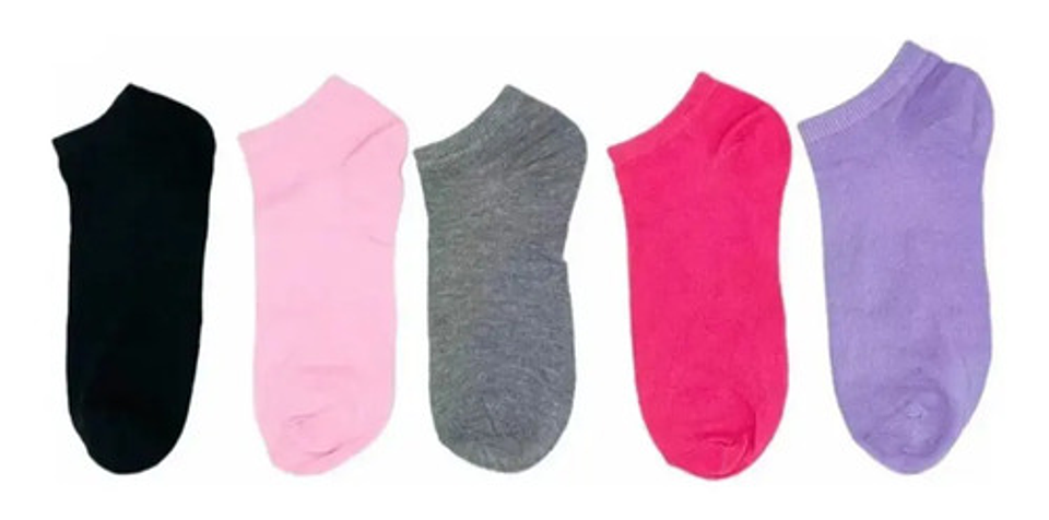 Pack 12 Calcetines Bambú Tobilleras Mujer Algodón Con Bambu 1