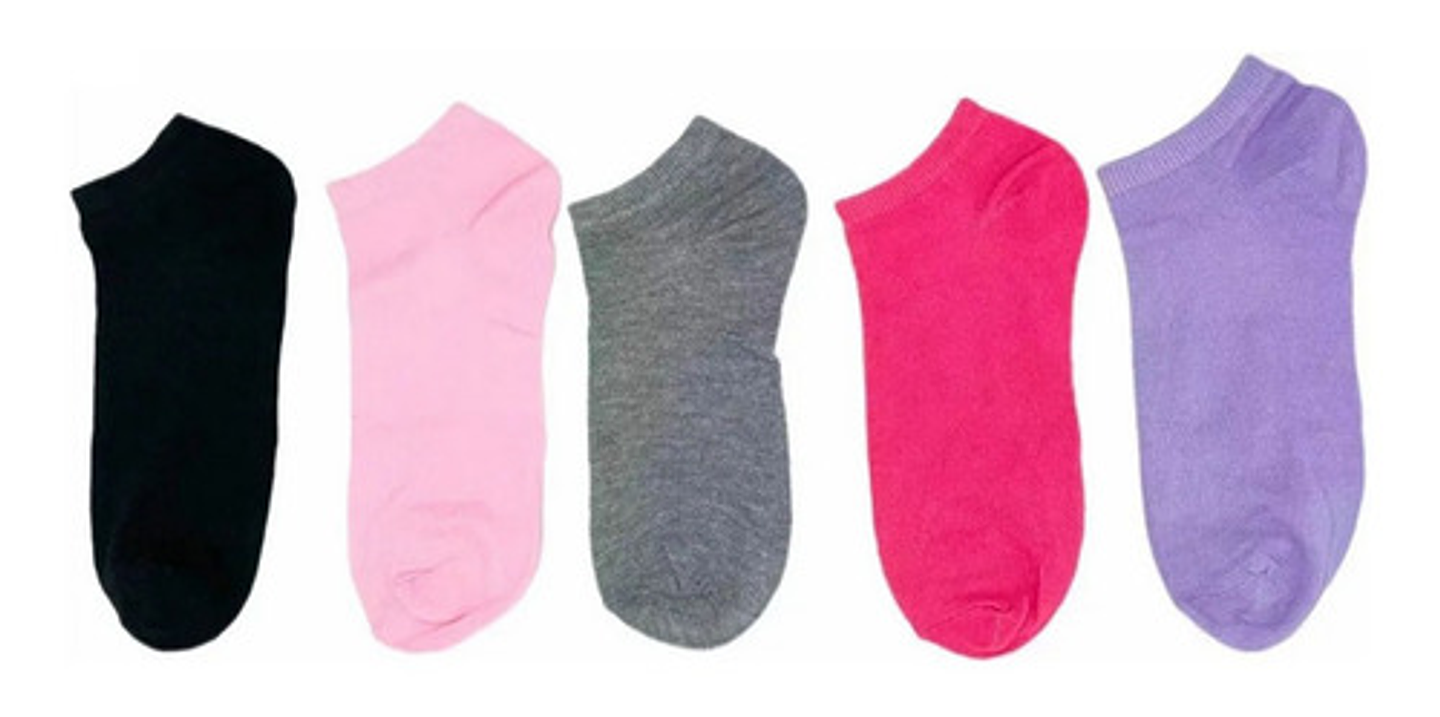 Pack 12 Calcetines Bambú Tobilleras Mujer Algodón Con Bambu 6