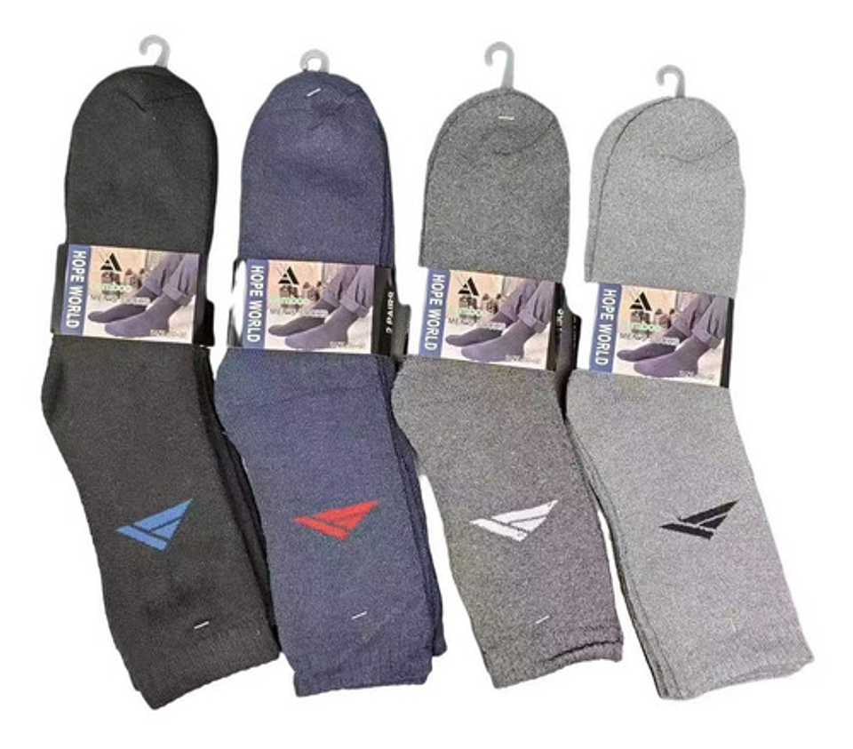 Precio X12calcetines Bambú De Hombre Grueso Invierno 2