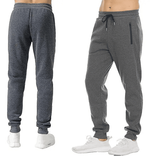 Pack 3 ! Pantalon Buzo Hombre Jogger Cargo Con Polar  