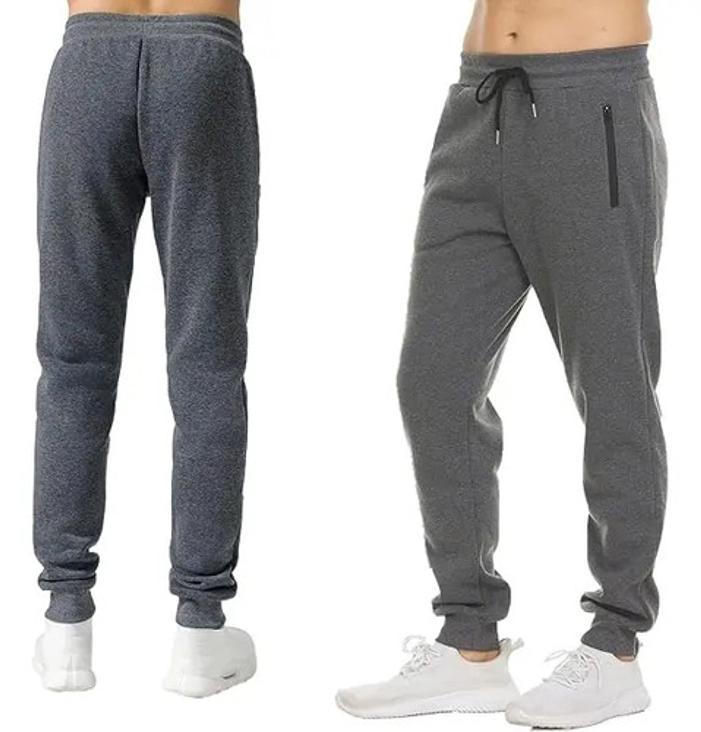Pack 3 ! Pantalon Buzo Hombre Jogger Cargo Con Polar   2