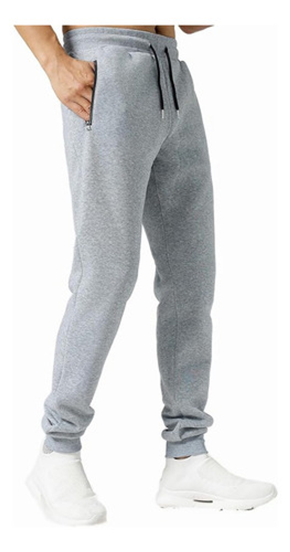 Pack 3 ! Pantalon Buzo Hombre Jogger Cargo Con Polar   6