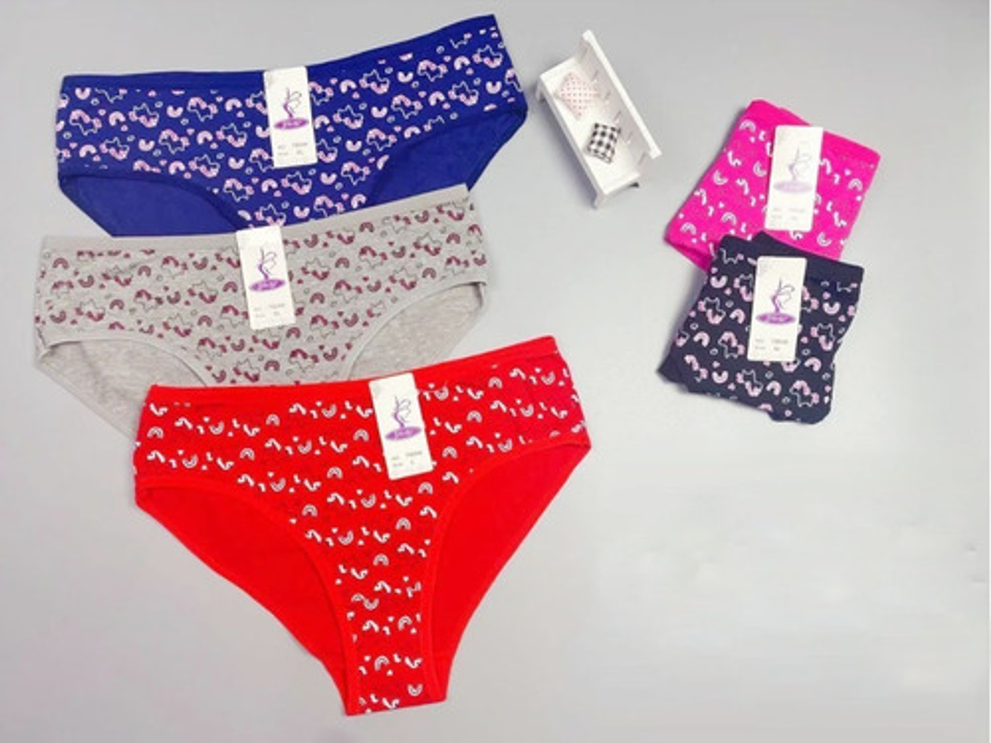 Pack 12 Calzones De Algodón De Mujer Lola Cintura Baja 7