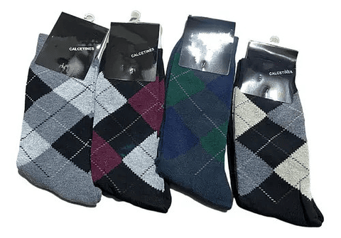 Pack12 Calcetines De Hombre Largo Grueso Invierno