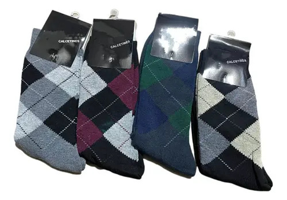 Pack12 Calcetines De Hombre Largo Grueso Invierno 1