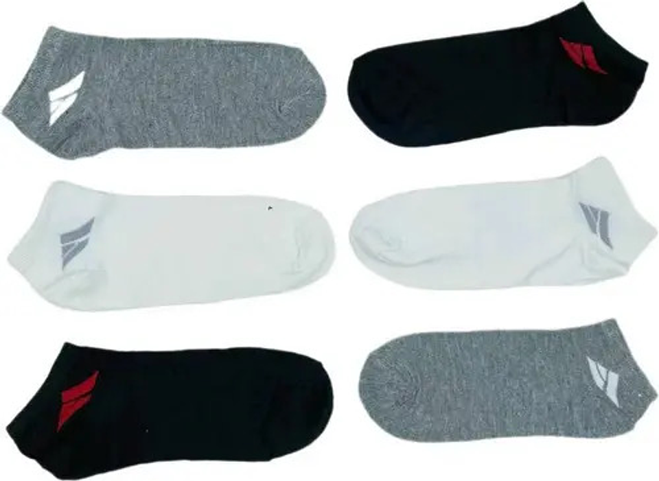 Pack 12  Calcetines Bambú Tobilleras Hombre Algodón  3