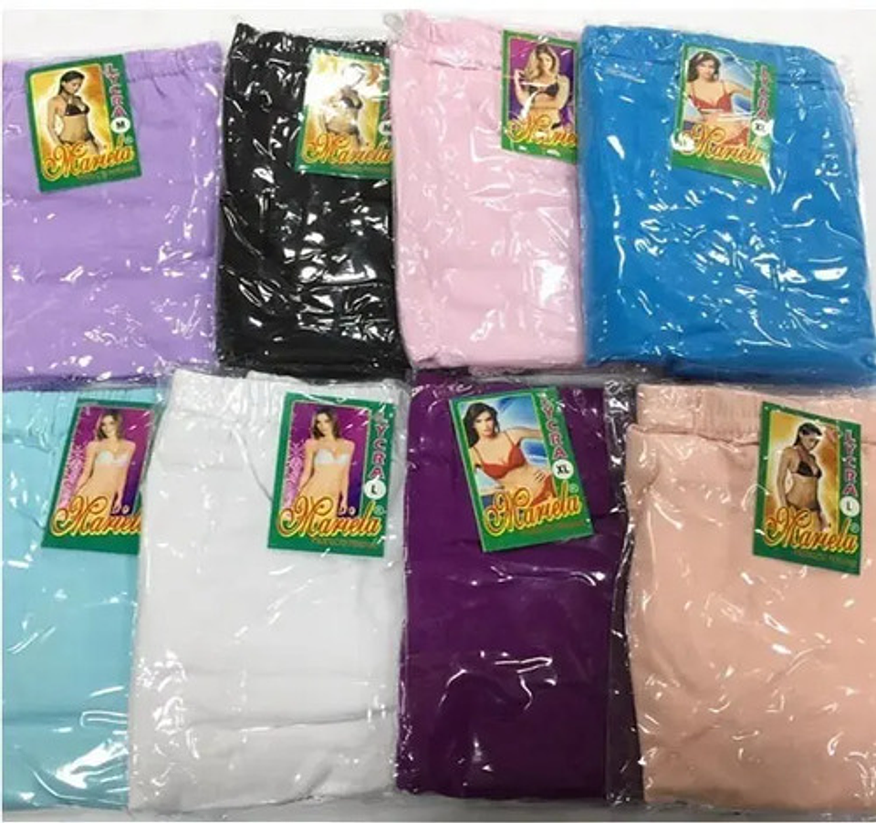 Pack 6 Calzones Señora Tiro Alto Algodón Peruano Grand 4