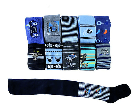 Pack 6 Pantys De Niño Algodón Con Diseño Talla 0-12 Años