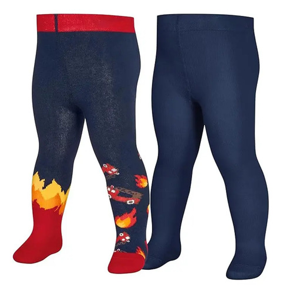 Pack 6 Pantys De Niño Algodón Con Diseño Talla 0-12 Años 2