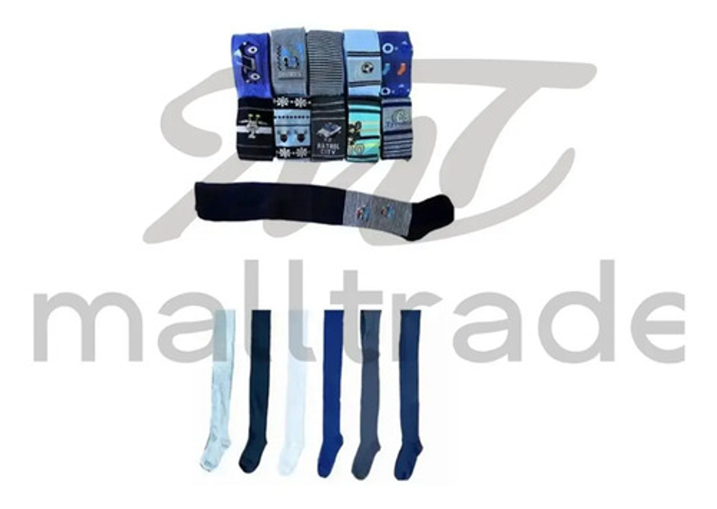 Pack 6 Pantys De Niño Algodón Con Diseño Talla 0-12 Años 8