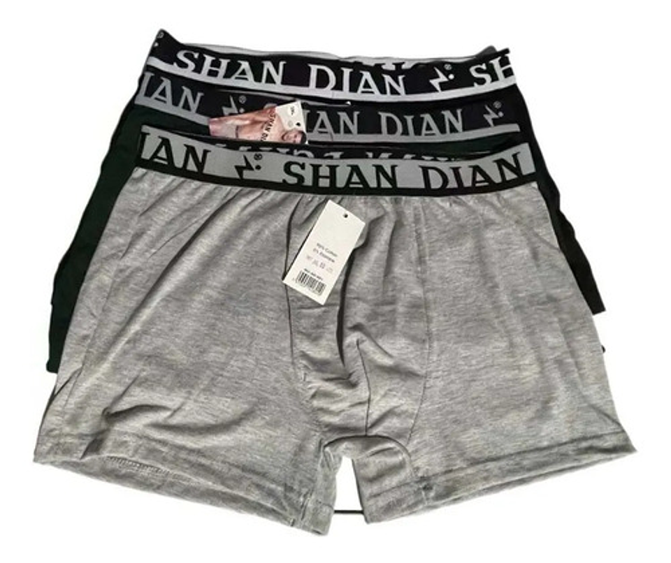 Pack 6 Boxer De Hombre Ttalla Extraalgodón 3