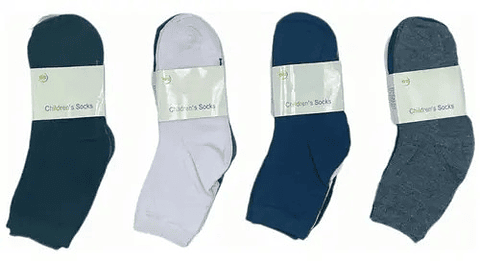 Pack 12 Calcetines Algodón Media Caña Sports Para Juvenil