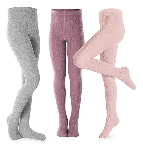 Pack 6 Pantys De Niña Algodón Con Diseño Talla0-12 Años