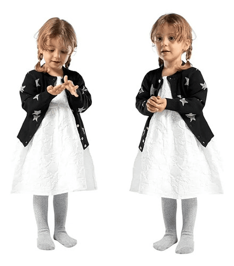 Pack 6 Pantys De Niña Algodón Con Diseño Talla0-12 Años