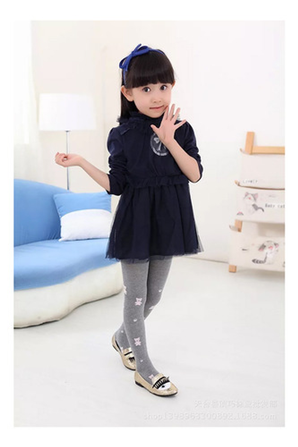 Pack 6 Pantys De Niña Algodón Con Diseño Talla0-12 Años 11