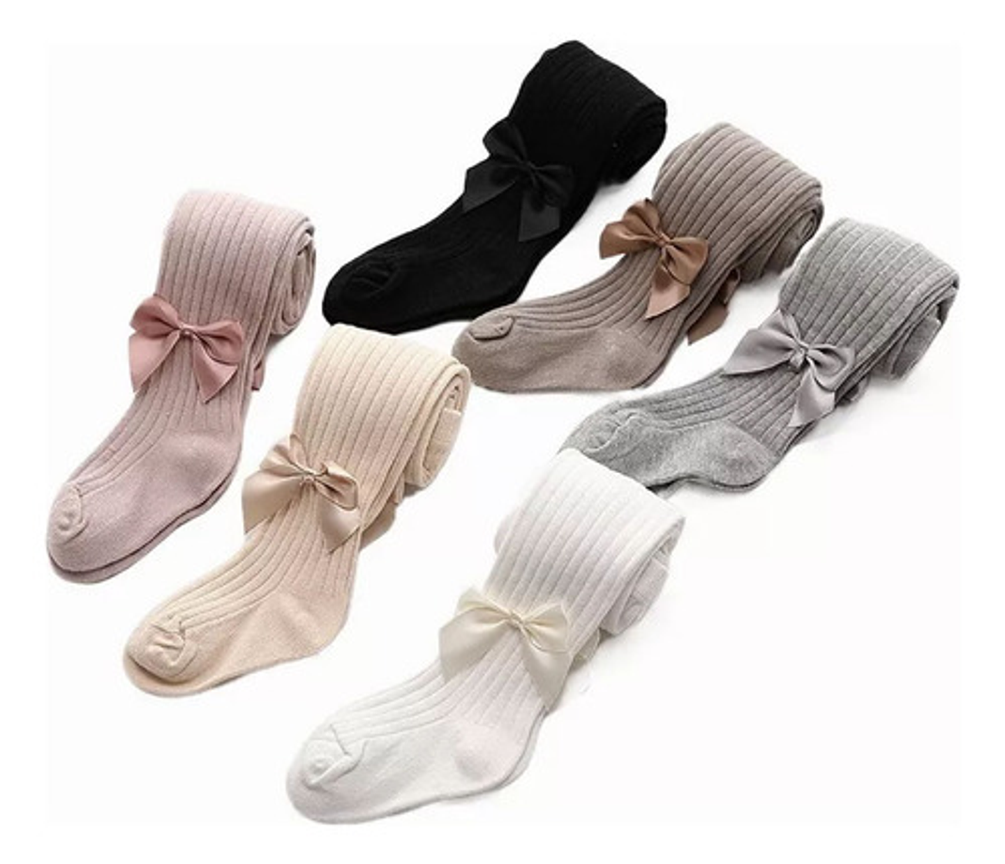 Pack 6 Pantys De Niña Algodón Con Diseño Talla0-12 Años 17