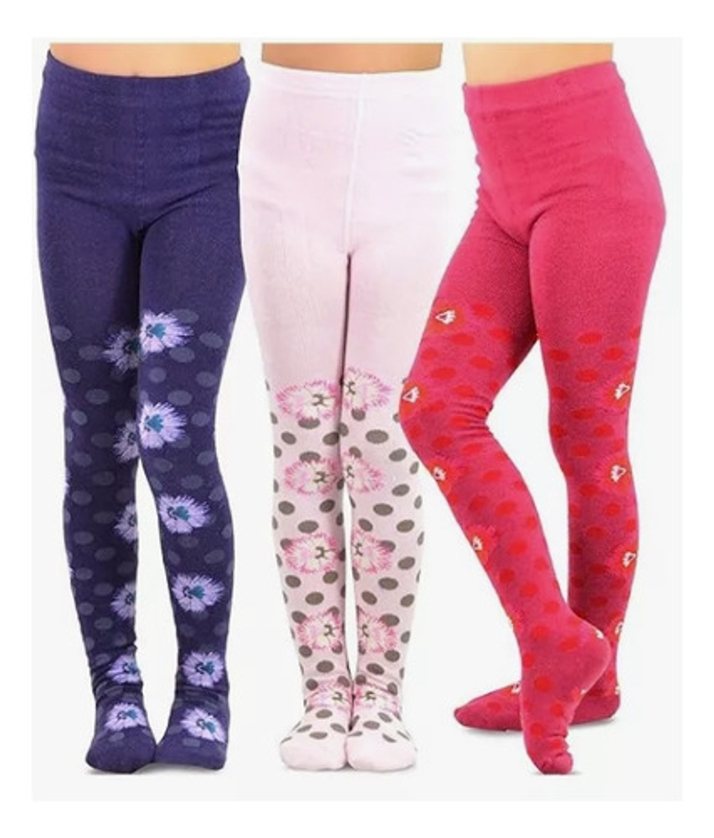 Pack 6 Pantys De Niña Algodón Con Diseño Talla0-12 Años 25