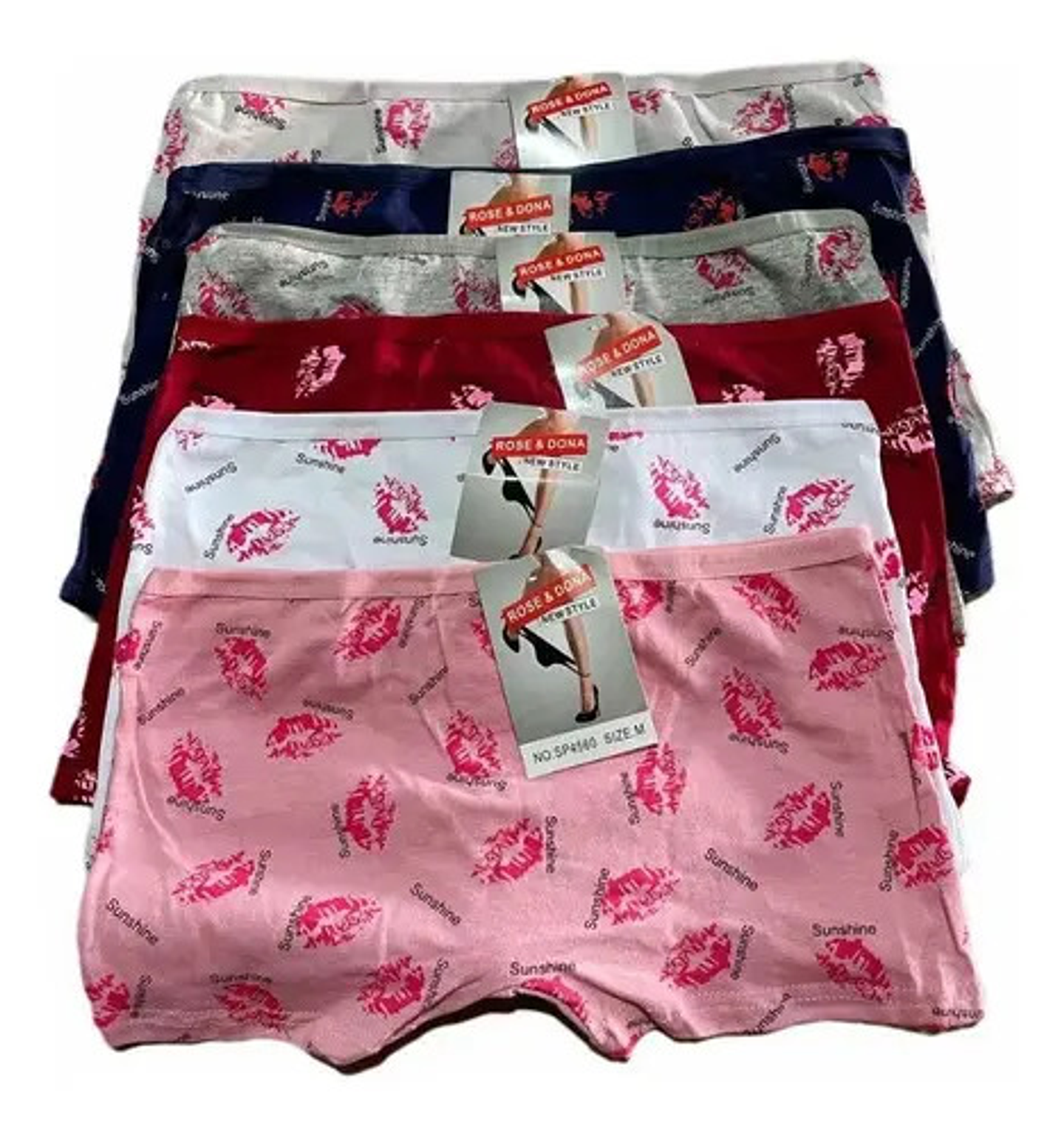 Pack 12 Calzones Pantaletas Mujer Lola  Algodón 3