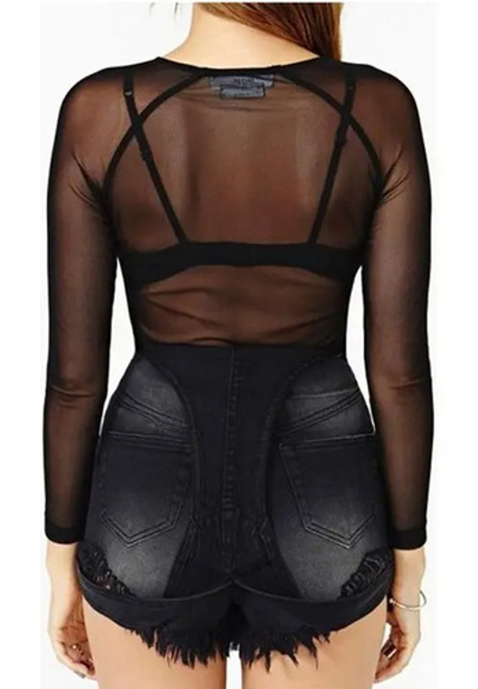 Pack 3 Camisetas Panty Talla Estándar (negro, Blanco, Piel) 7