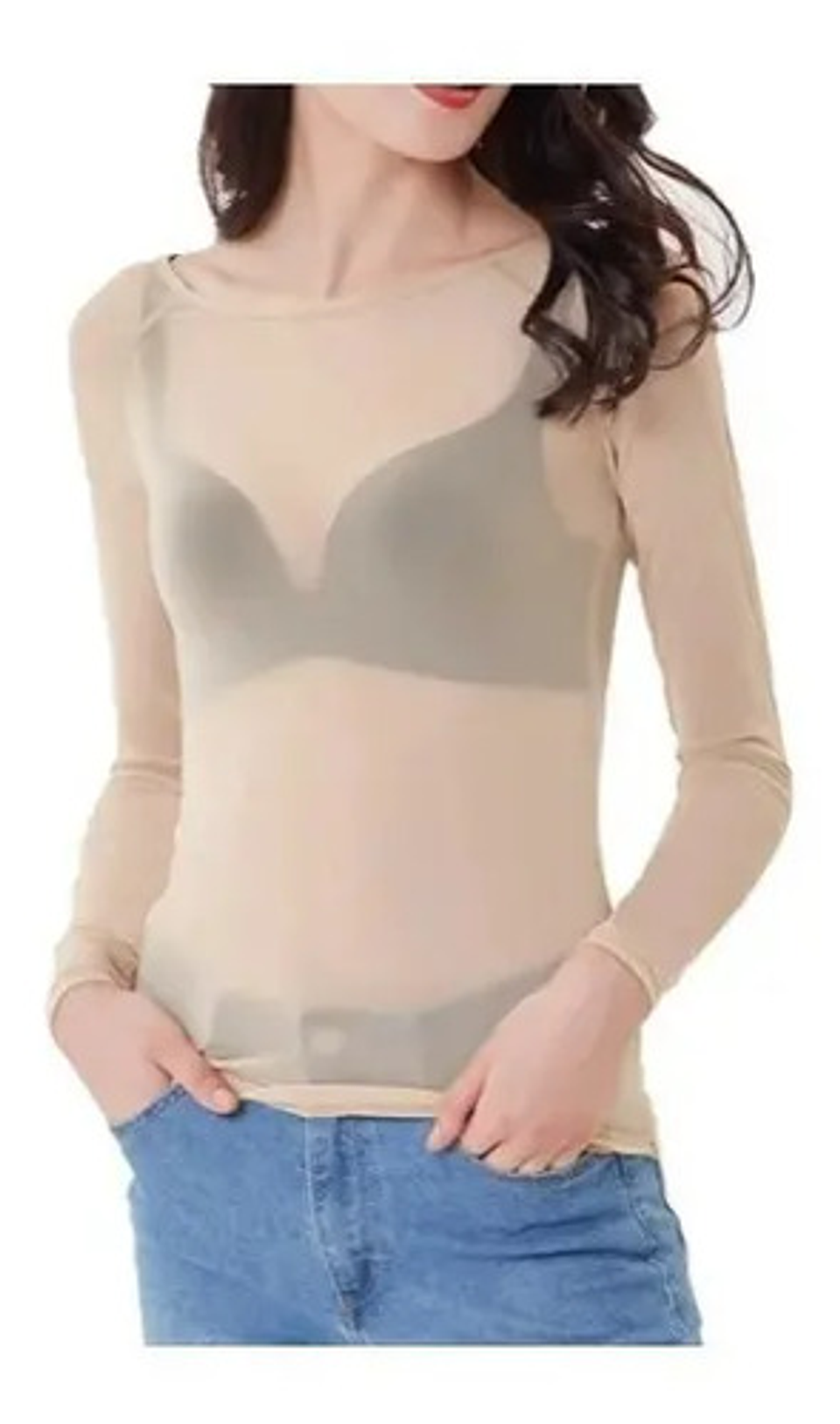 Pack 3 Camisetas Panty Talla Estándar (negro, Blanco, Piel) 13