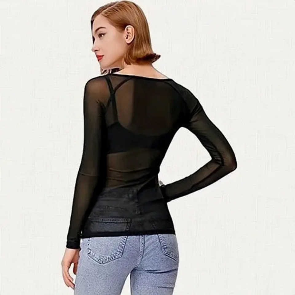 Pack 3 Camisetas Panty Talla Estándar (negro, Blanco, Piel) 22